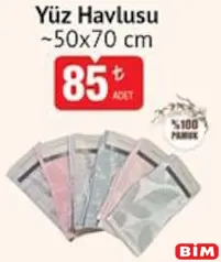 MAİSONETTE YÜZ HAVLUSU 50X70 CM fiyat ve kampanya bilgisi
